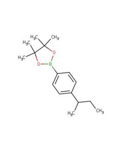 Astatech 4,4,5,5-TETRAMETHYL-2-[4-(SEC-BUTYL)PHENYL]-1,3,2-DIOXABOROLANE; 1G; Purity 95%; MDL-MFCD22493526